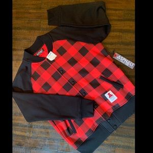 Asphalt Yacht Club plaid jacket-Size L